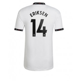 Herren Fußballbekleidung Manchester United Christian Eriksen #14 Auswärtstrikot 2022-23 Kurzarm